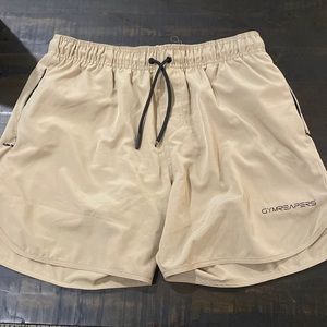 GymReapers khaki shorts 5”